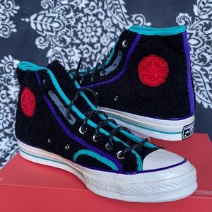 Converse Chuck Taylor 70 All Star Hi Black/Court Purple/Egret WMNS